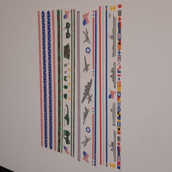 US Airforce, Navy, Marines, Stars & Stripes MRS GROSSMAN stickers - Picture 2 of 2